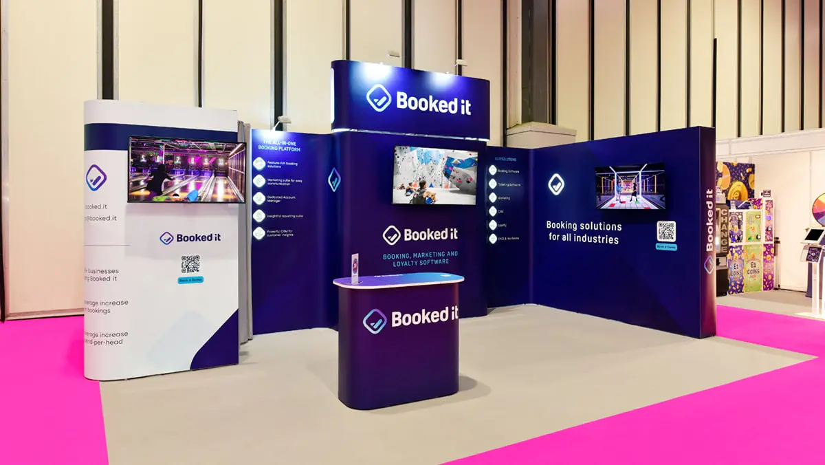 Bespoke Creative Exhibit Setup